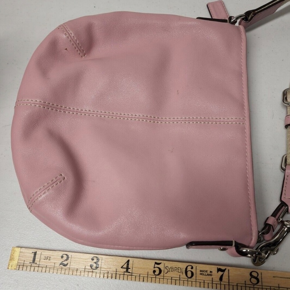 NWT Coach Light Pink Leather Bag crossbody - Picture 5 of 11